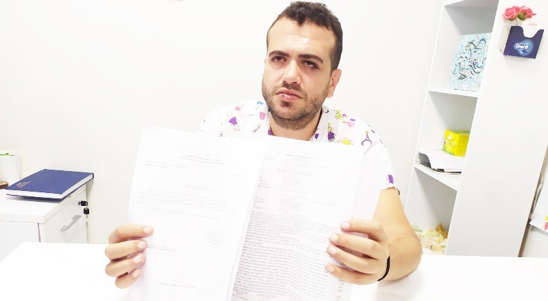 Gaziantep’te bir diş hekimi meslektaşı  diş hekimine saldırdı