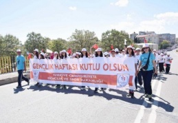 Gaziantep’te ‘Gençlik Haftası’ coşkusu yaşanıyor