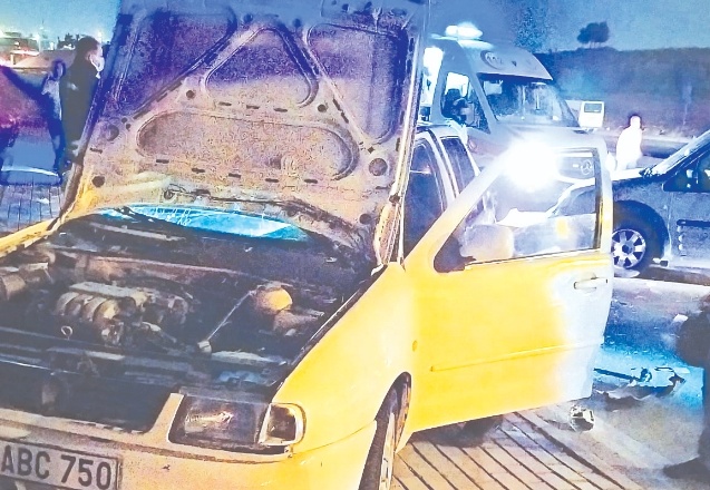 Gaziantep’te iki araç çarpıştı, 8 yaralı var