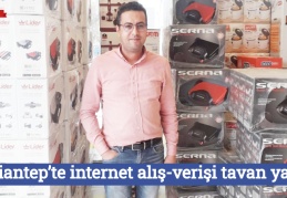 Gaziantep’te internet alış-verişi tavan yaptı