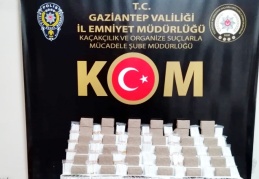 Gaziantep’te kaçak sigara kağıdı ve makaron operasyonu