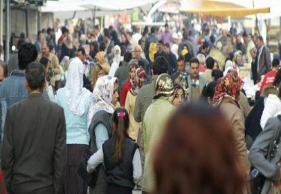 Gaziantep’te kilometrekareye 257 kişi düşüyor