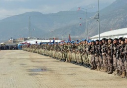 Gaziantep'te kurulan askeri üs törenle hizmete açılıyor 