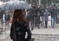 Gaziantep’te kuvvetli sağanak yağış var