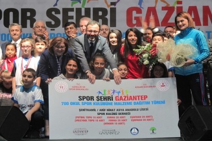 Gaziantep&#8217;te, madalya sahibi sporcular yetiştireceğiz