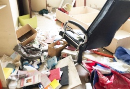 Gaziantep’te madde bağımlıları Aile Sağlığı Merkezini talan etti