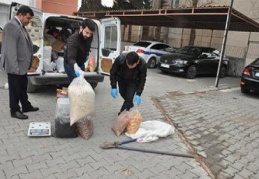 Gaziantep'te polisten kaçan uyuşturucu satıcıları yakalandı 