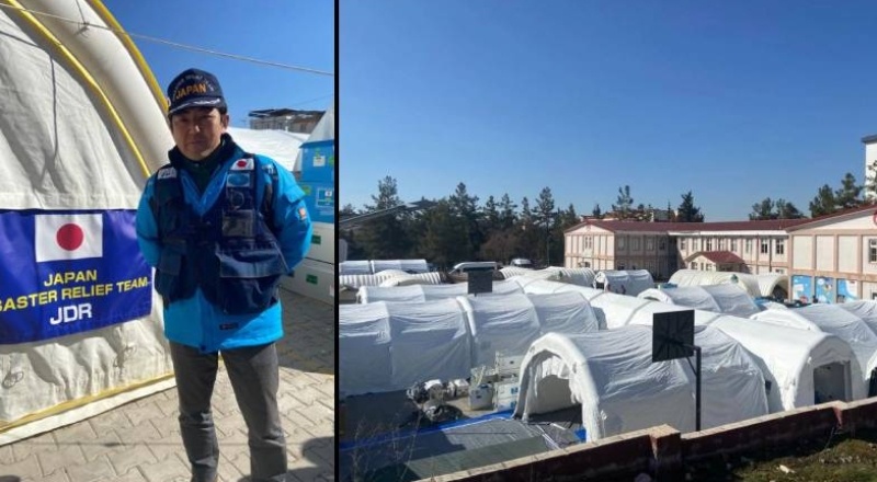 Gaziantep’te sahra hastane kuran Japon ekibin lideri Takeşi İşhihara: Dost dayanışması