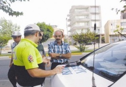 Gaziantep’te sahte ehliyetle hiç sorun yaşamadı