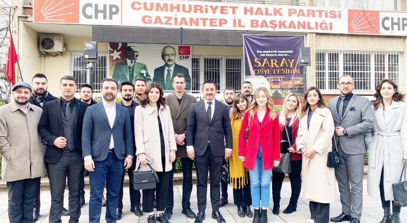 Gaziantep’te siyasi partiler içerisinde en çok üyeye sahibiz