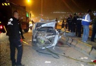 Gaziantep'te TIR ile otomobil çarpıştı: 1 ölü, 2 yaralı