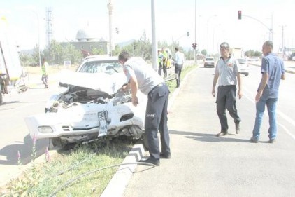 Gaziantep&#039;te trafik kazası: 7 yaralı