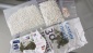 Gaziantep'te, uyuşturucu hap ve esrar ele geçirildi. 