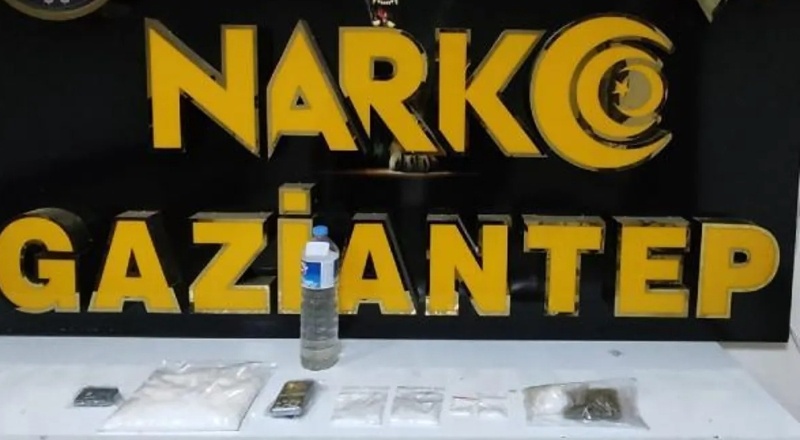 Gaziantep'te 'uyuşturucu' operasyonunda 13 gözaltı