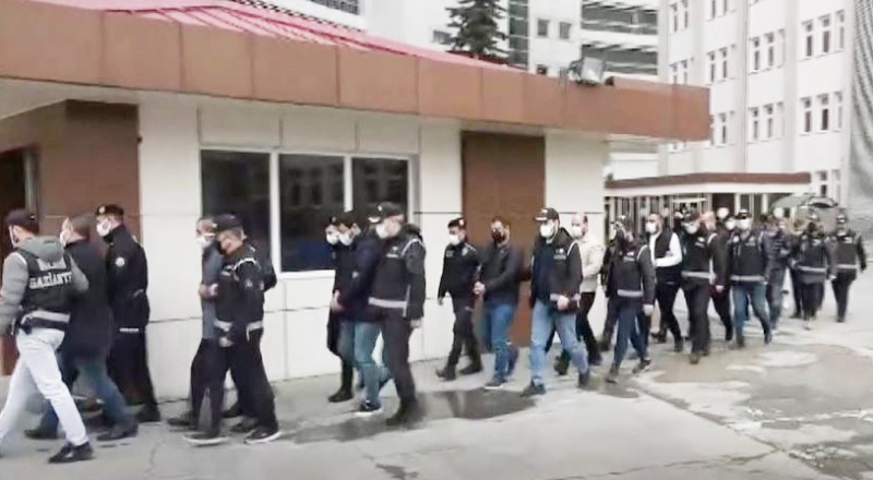 Gaziantep'te yağma ve tefecilik şüphelisi 6 şahıs tutuklandı