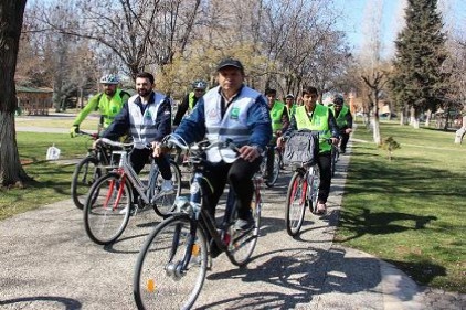Gaziantep&#039;te Yeşilay Haftası için bisiklet turu düzenlendi