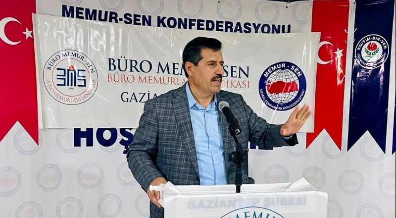 Gaziantep’te yetki Büro Memur-Sen’de