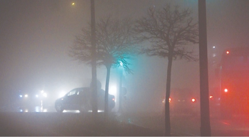 Gaziantep’te yoğun sis etkili oldu