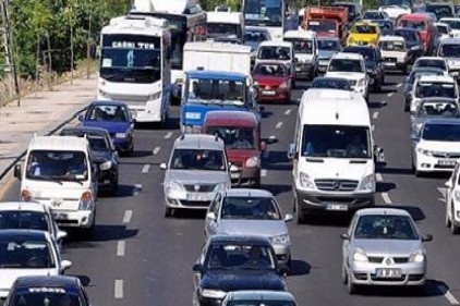 Gaziantep&#8217;teki araç sayısı bir ayda bin 673 adet arttı