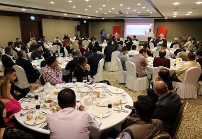 Gaziantep’teki seyahat acentaları ile buluştular