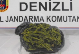 Gaziantep’ten Denizli’ye 1.5 ton esrar