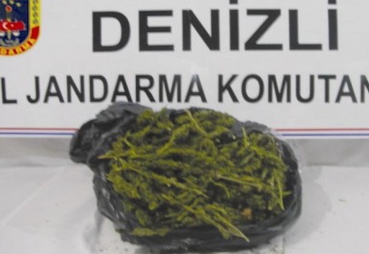 Gaziantep’ten Denizli’ye 1.5 ton esrar