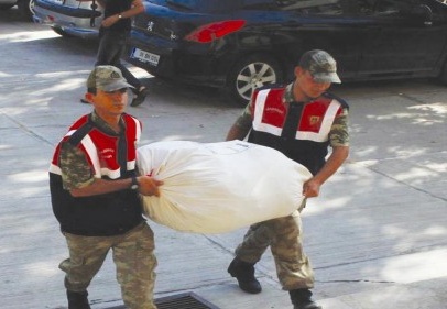 Gaziantep’ten Düziçi’ne 50 kilo esrar