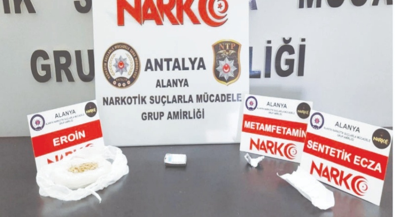Gaziantep’ten götürülen uyuşturucu polise takıldı