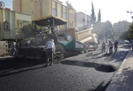 Gazikent Bölgesi’ndeki 3 mahallede tahrip olan yollar onarılıyor