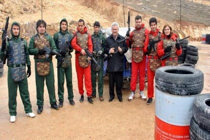 Gazikent Üniversitesi'nde paintball oyun alanı hizmete açıldı