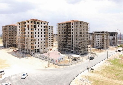 Gazikent’teki 660 konutun yapımı sürüyor
