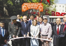 Gaziler Vakfı Şubesi binası açıldı