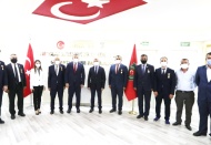 Gaziler ziyaret edildi