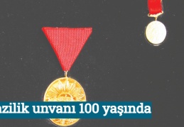 Gazilik unvanı 100 yaşında