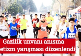 Gazilik unvanı anısına atletizm yarışması düzenlendi