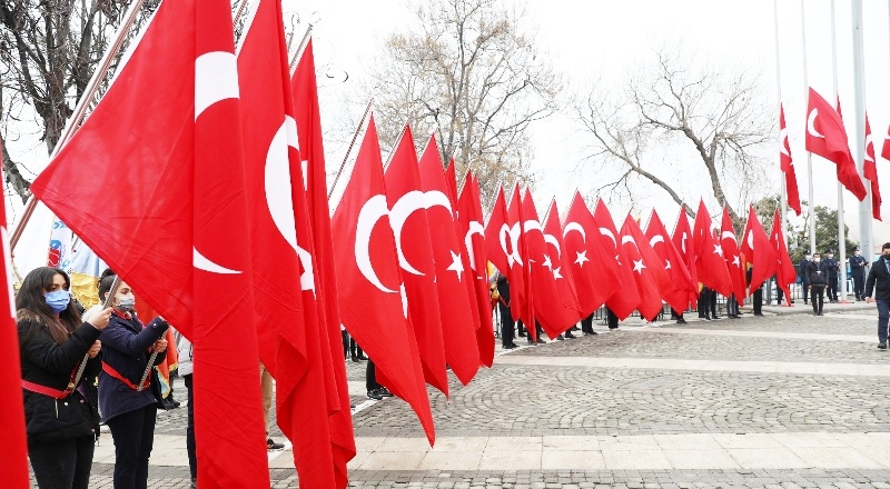 Gazi"lik unvanı verilişinin 101. yıl dönümü kutlandı