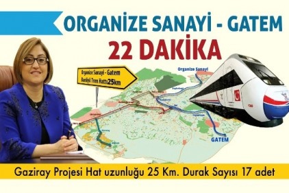 &#8220;Gaziray&#8221; projesi için hazırlıklar tamamlandı