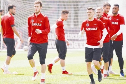 Gazişehir, Altay maçı hazırlıklarının Gaziantep etabını tamamladı