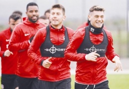 Gazişehir, Boluspor maçının hazırlıklarına galibiyet morali ile başladı