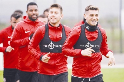 Gazişehir, Boluspor maçının hazırlıklarına galibiyet morali ile başladı
