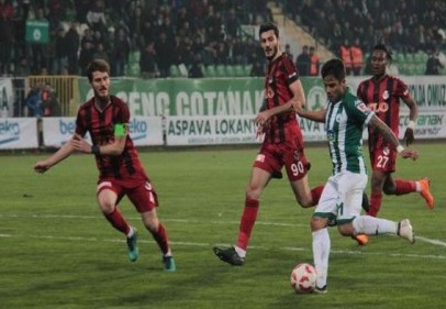 Gazişehir deplasmandan 4-1 yenilerek döndü
