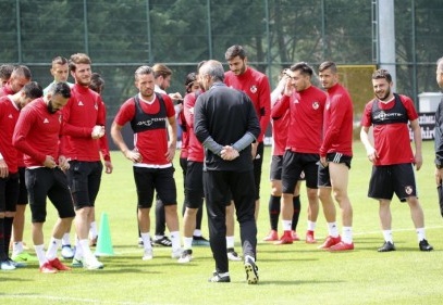 Gazişehir Gaziantep, Balıkesirspor maçı hazırlıklarına devam ediyor 