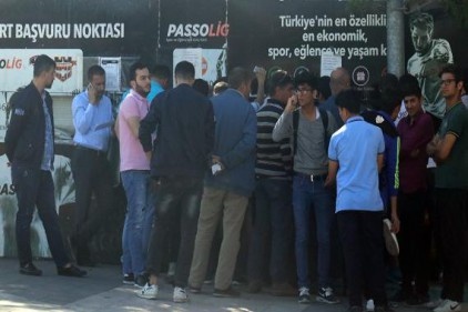 Gazişehir Gaziantep taraftarlarından finale yoğun ilgi 