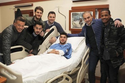 Gazişehir Gaziantepli genç futbolcunun kolu kırıldı