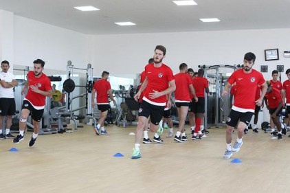 Gazişehir Gaziantepspor&#8217;da Futbolcular güç depoluyor