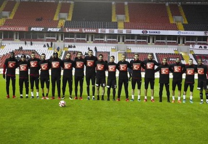 Gazişehir Gaziantepsporlu yabancı ve yerli futbolculardan destek