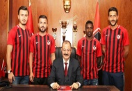 Gazişehir Gaziantep'te 4 imza birden 