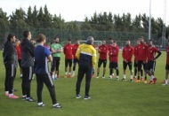 Gazişehir Gaziantep'te Ankaragücü maçı hazırlıklarına başladı 