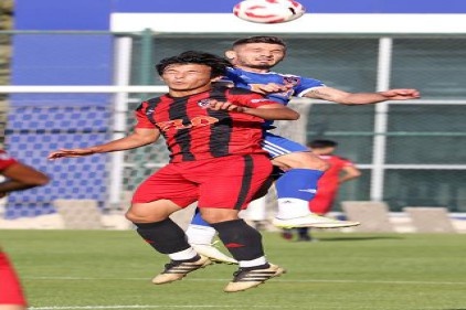 Gazişehir U21 takımıyla oynadı 