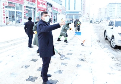 “Geceden tuzlama çalışması başlattık”